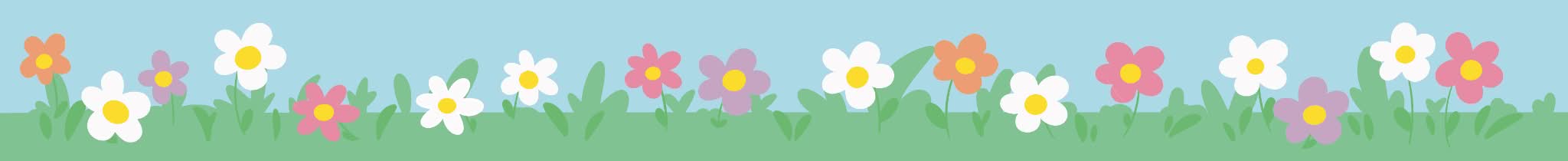 Flower Field Washi Tape