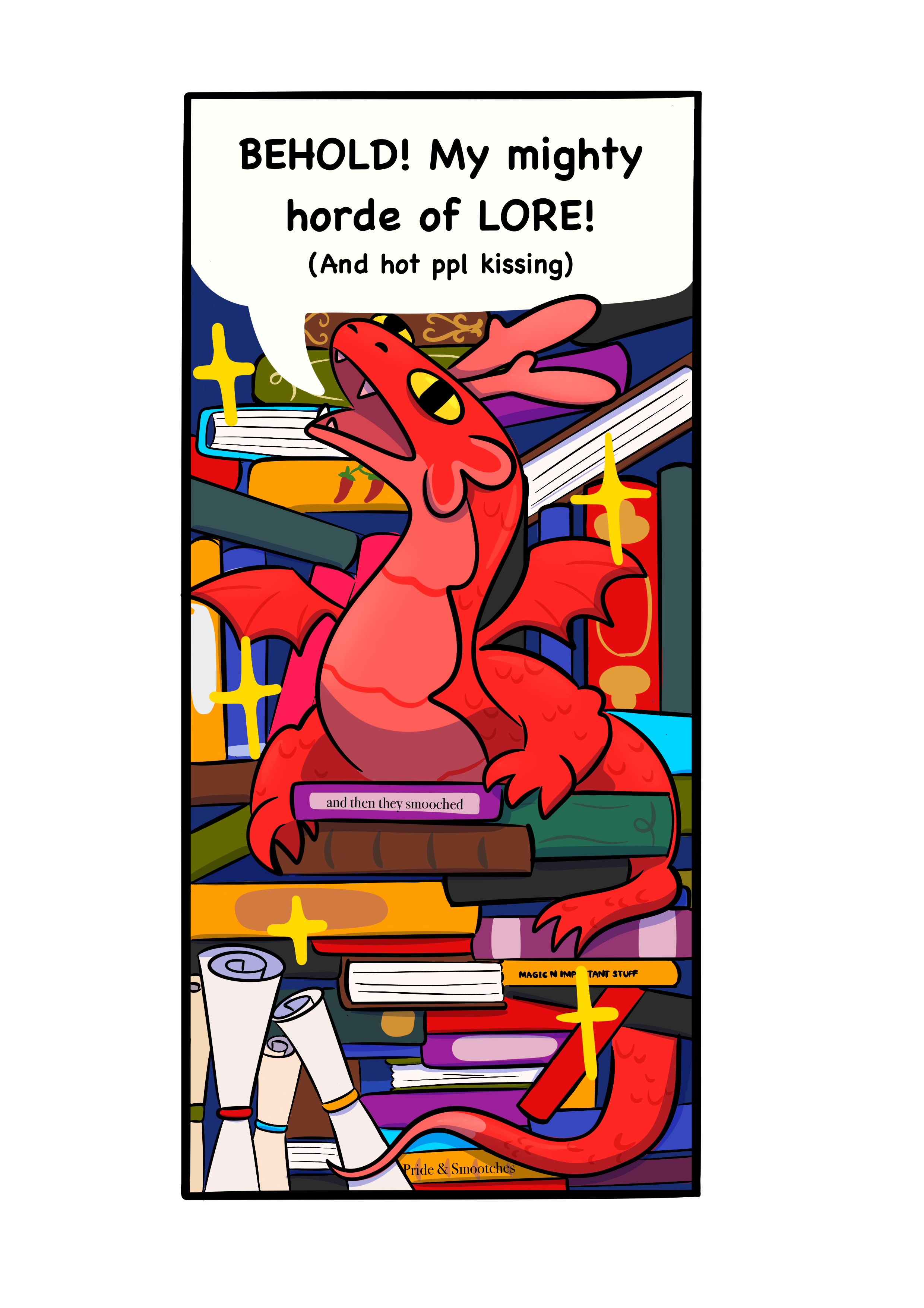 Bookdragon Bookmark