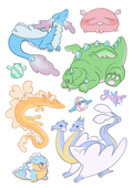 Dragons Sticker Sheet