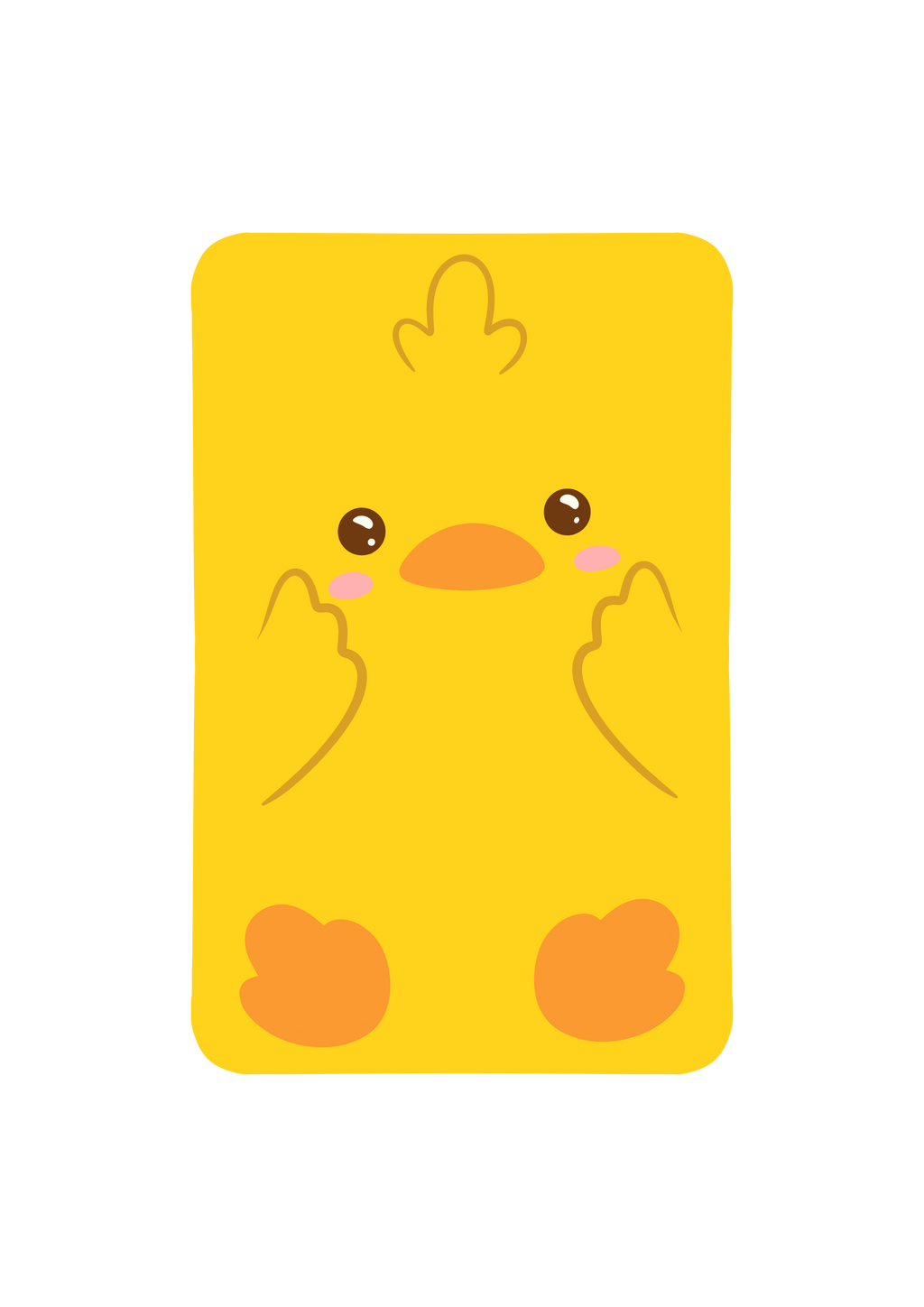 Ducky Bookmark