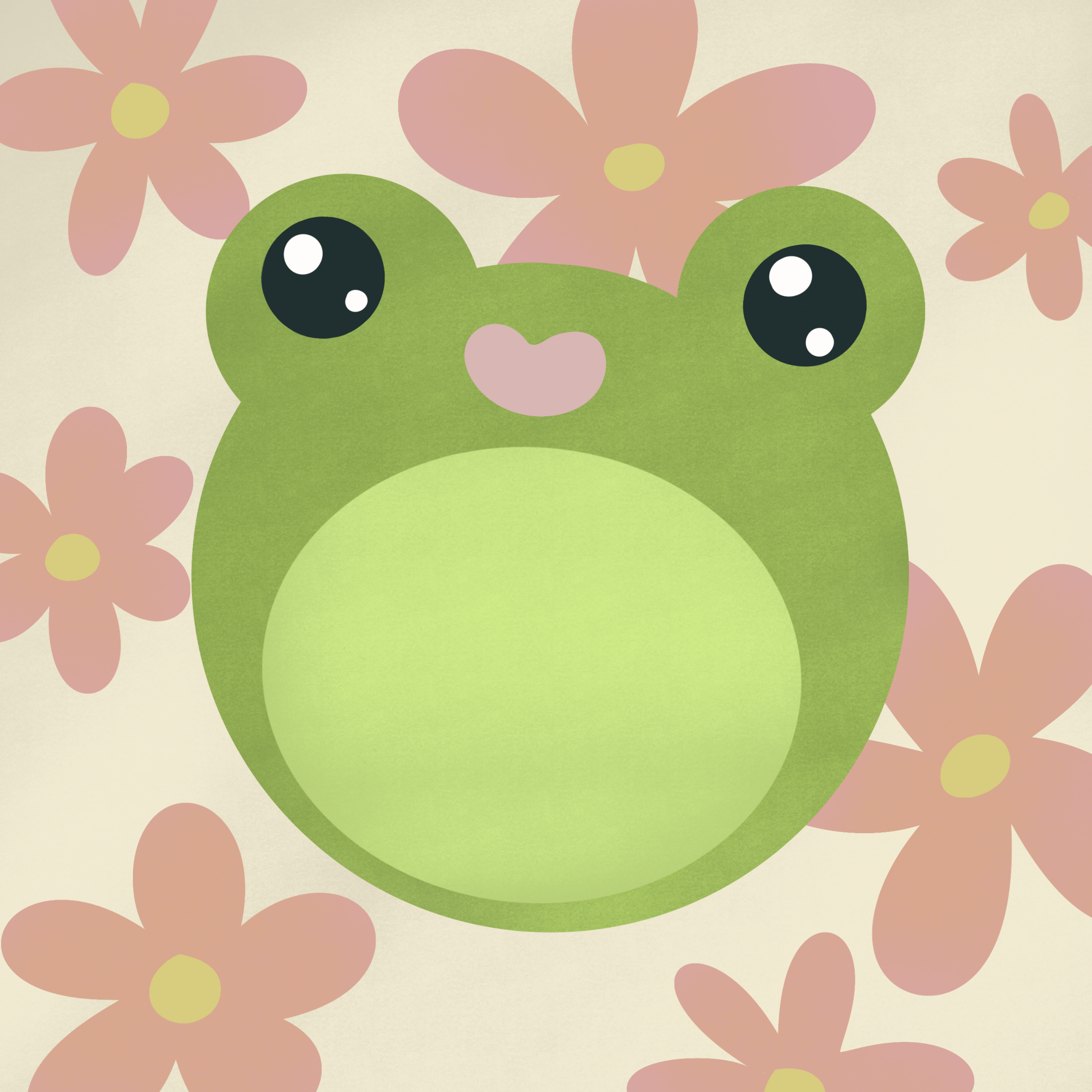 Red Frog Sticker