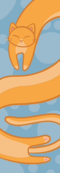 Long Cat Bookmark