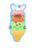 Icecream Bookmark