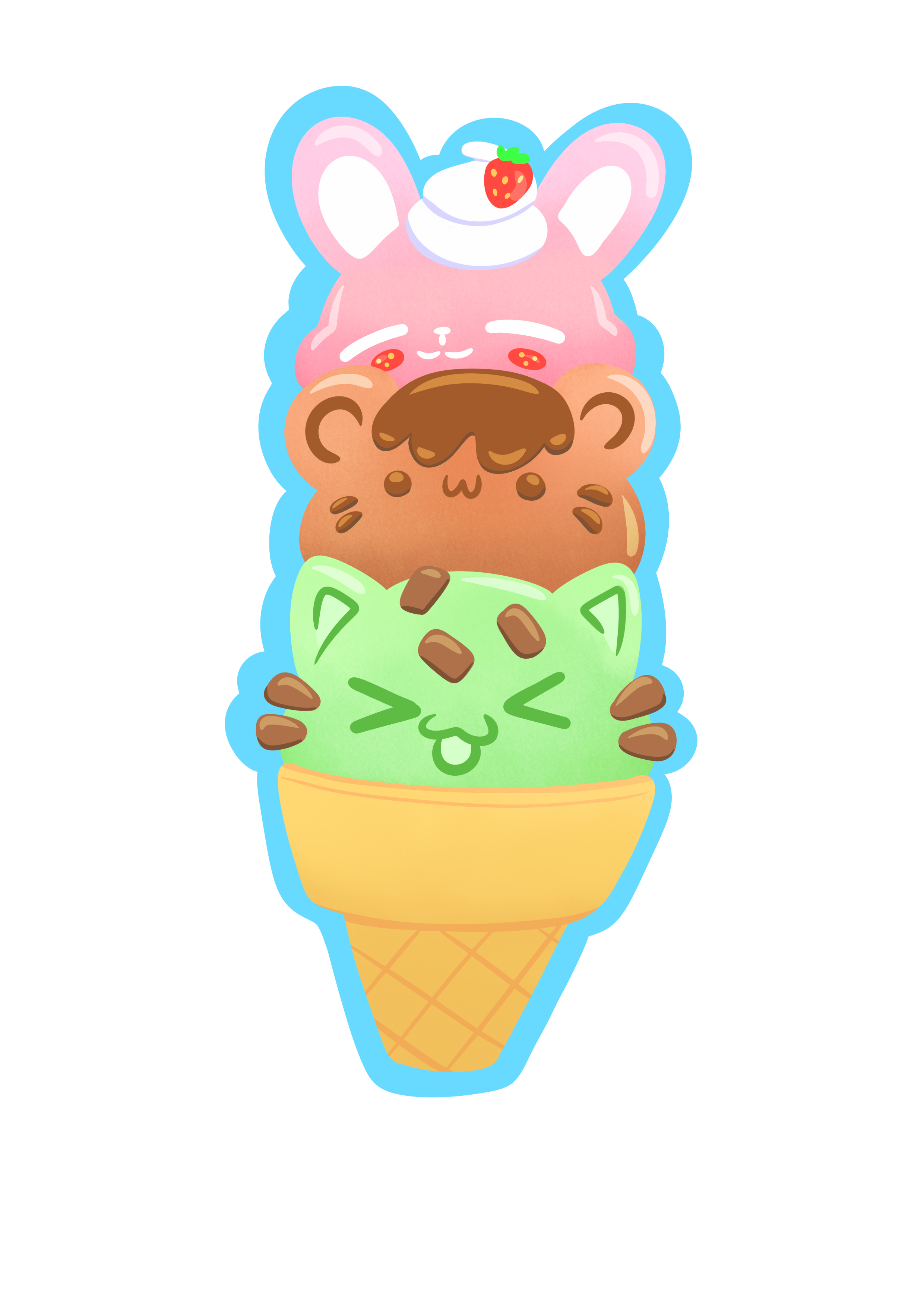 Icecream Bookmark