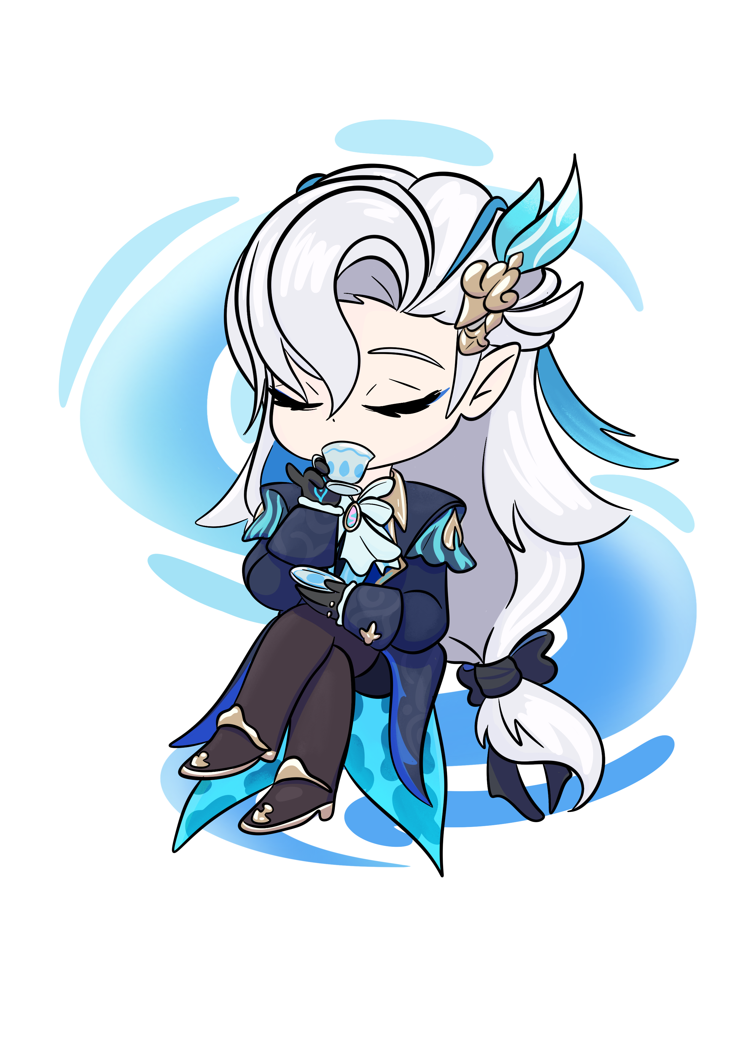 Neuvilette Sticker