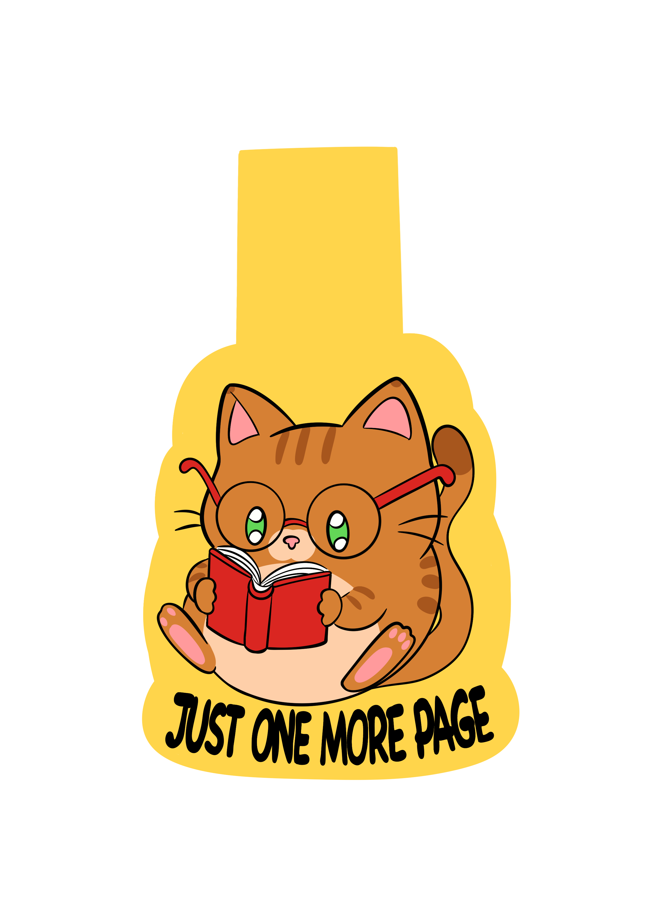 One More Page Bookmark