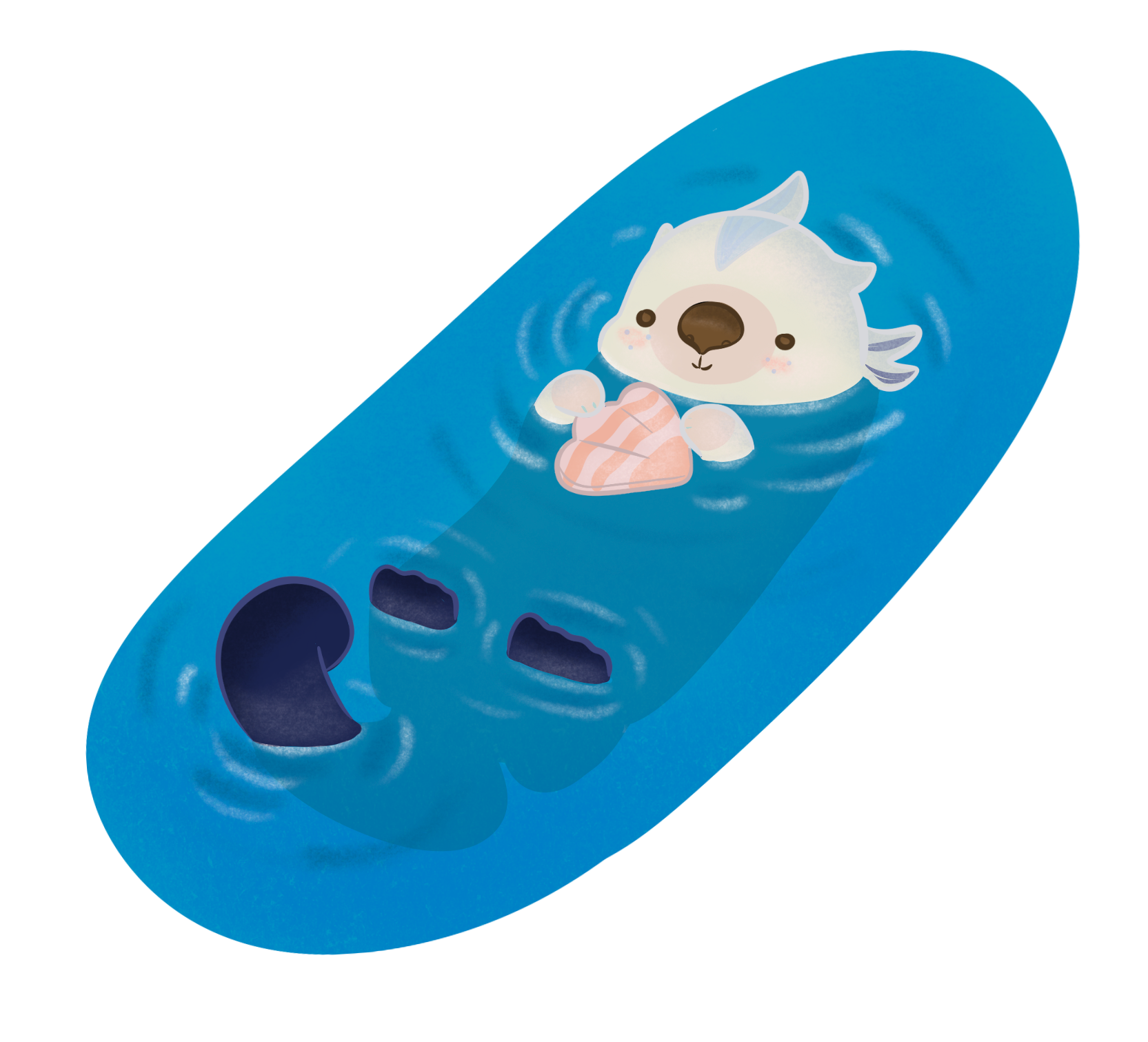 Otter Sticker