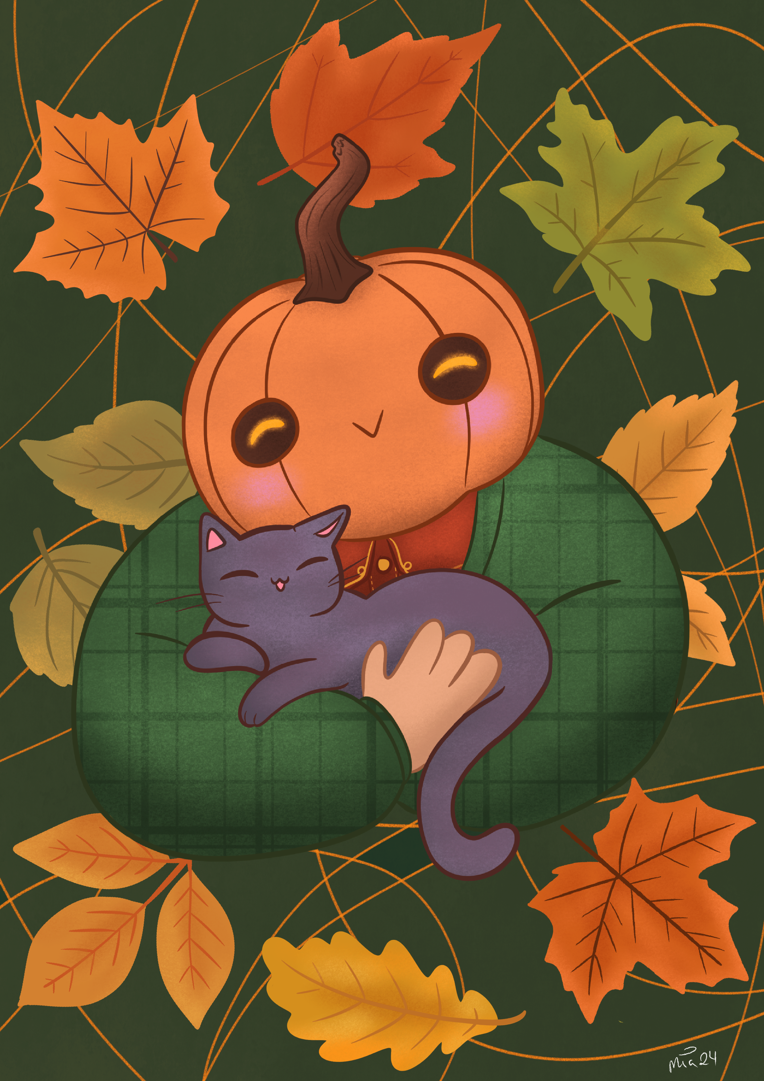 Autumn Warmth A4 Print