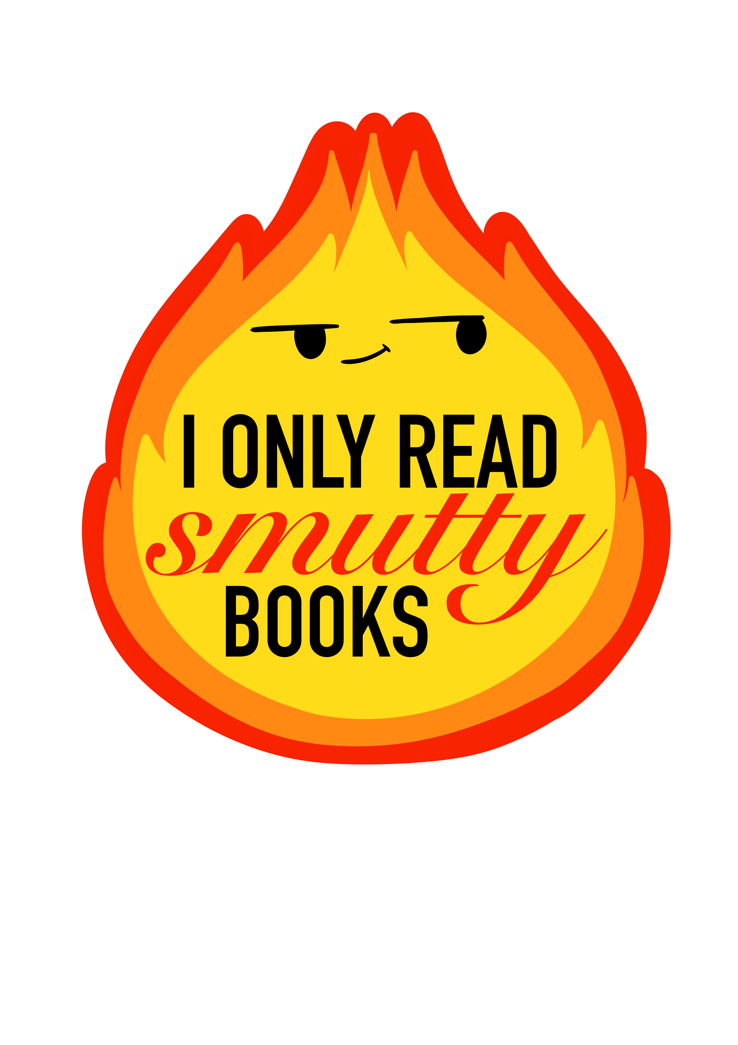 Smutty Books Bookmark
