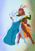 Seasons Dance A4 Print