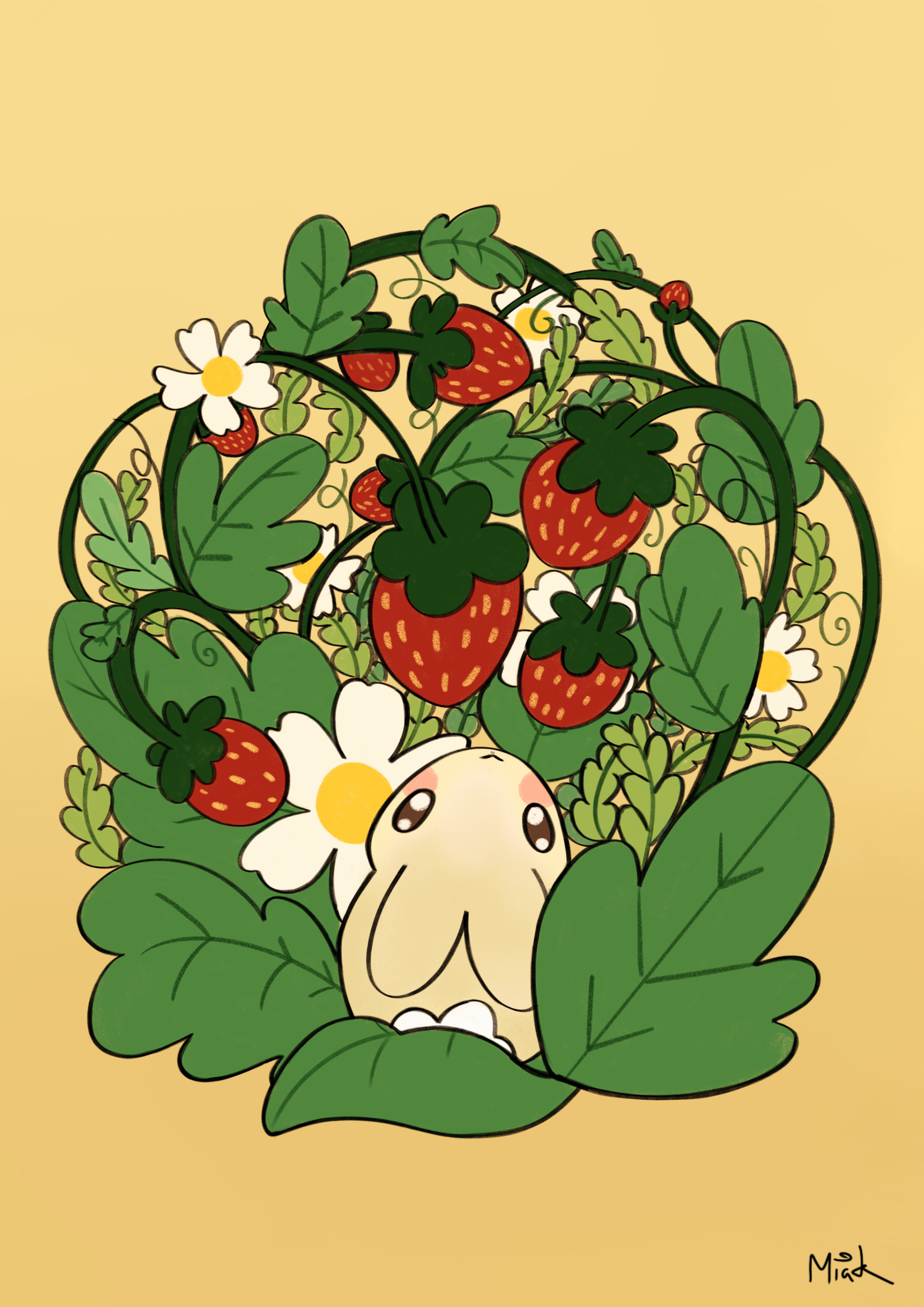 Spring Bunny A4