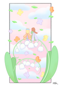 Fairy Spring A4 Print