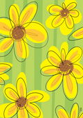 Sunflowers A4 Print