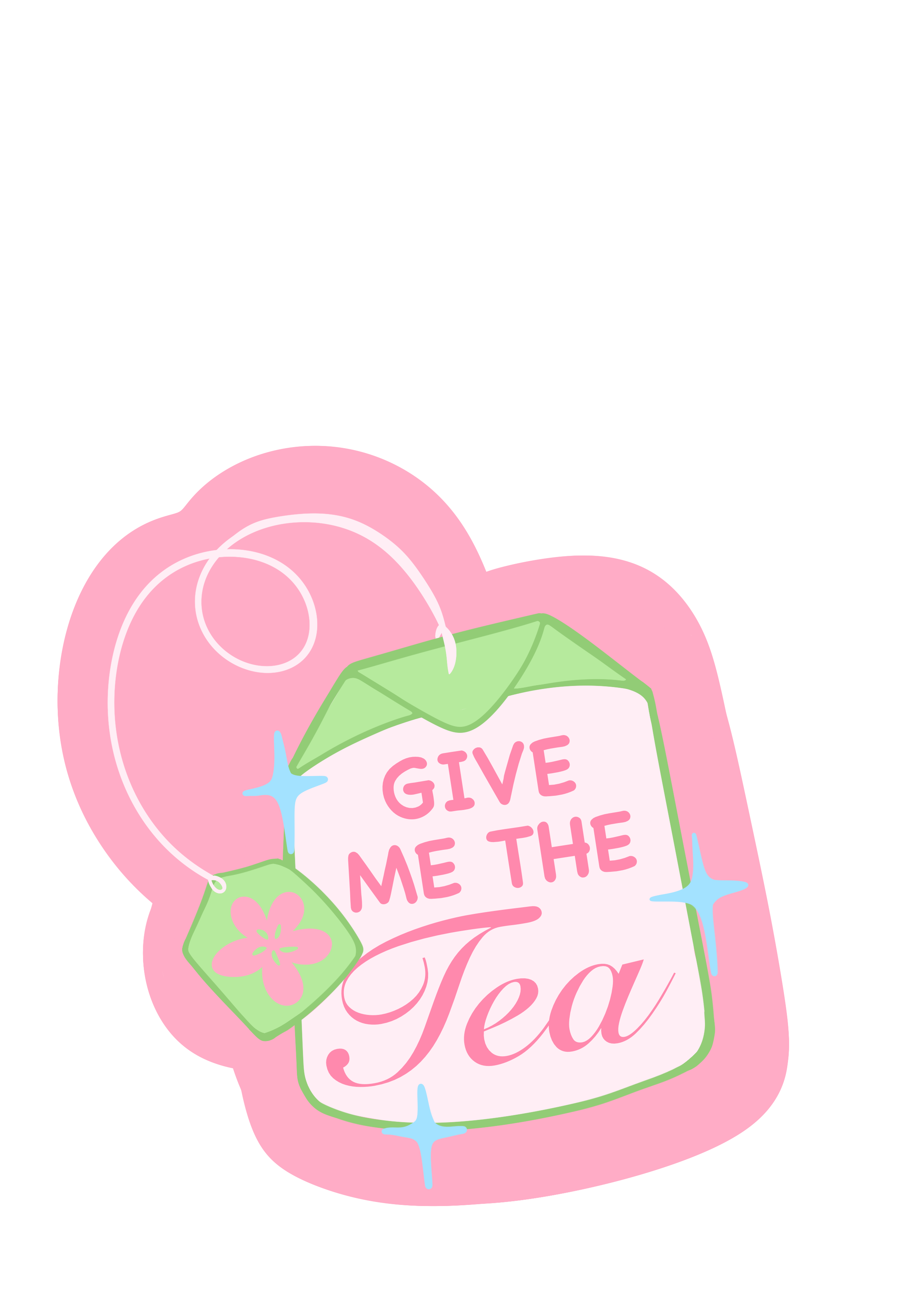 Give Me the Tea Bookmark