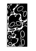 Black White Bookmark