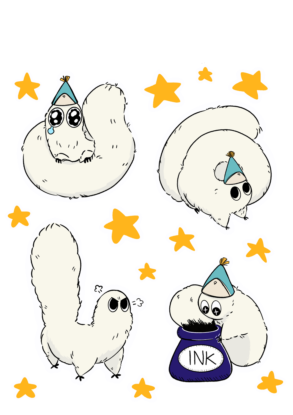 Brushbuddy Sticker Sheet