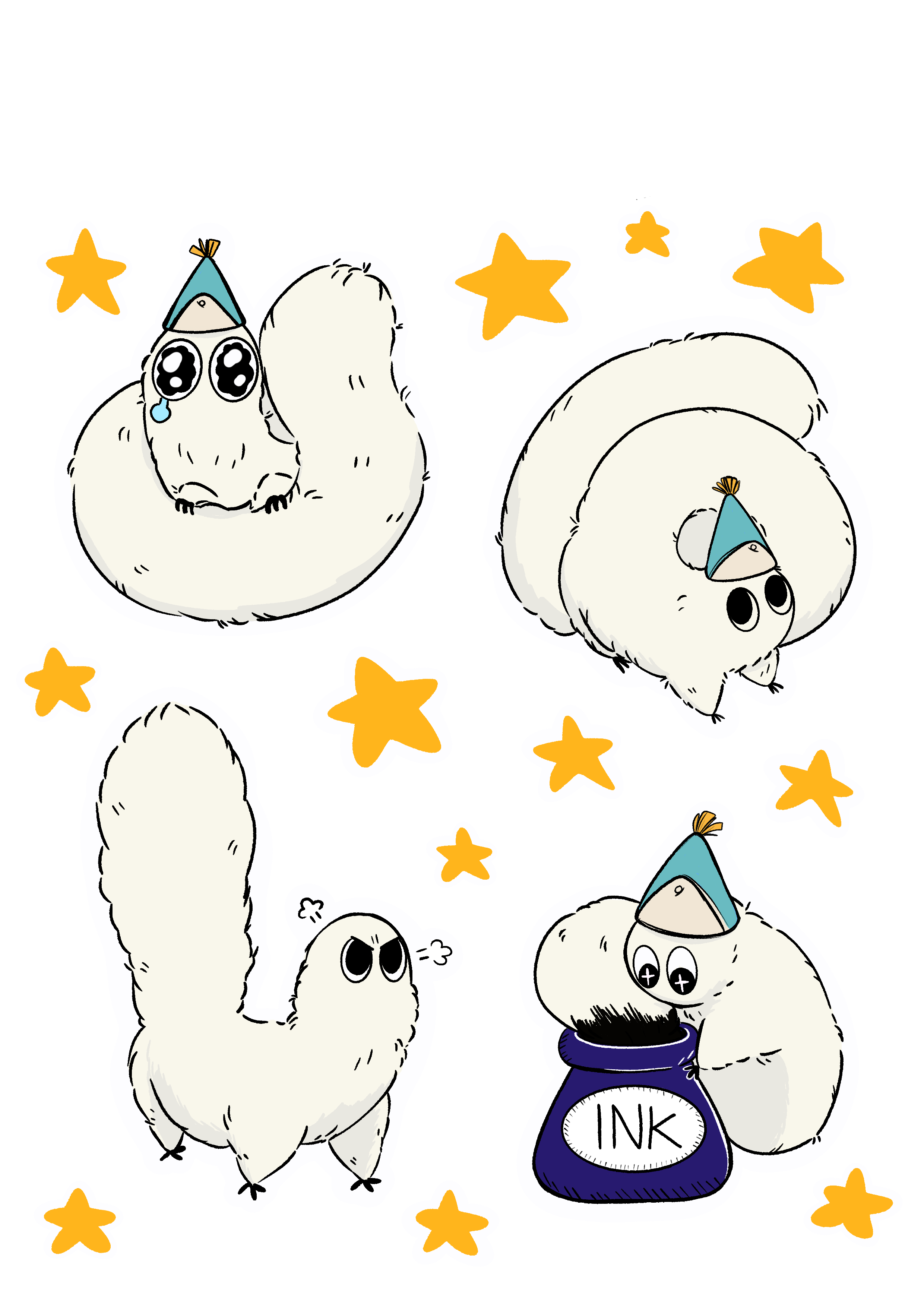 Brushbuddy Sticker Sheet