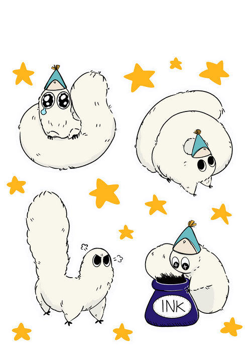 Brushbuddy Sticker Sheet