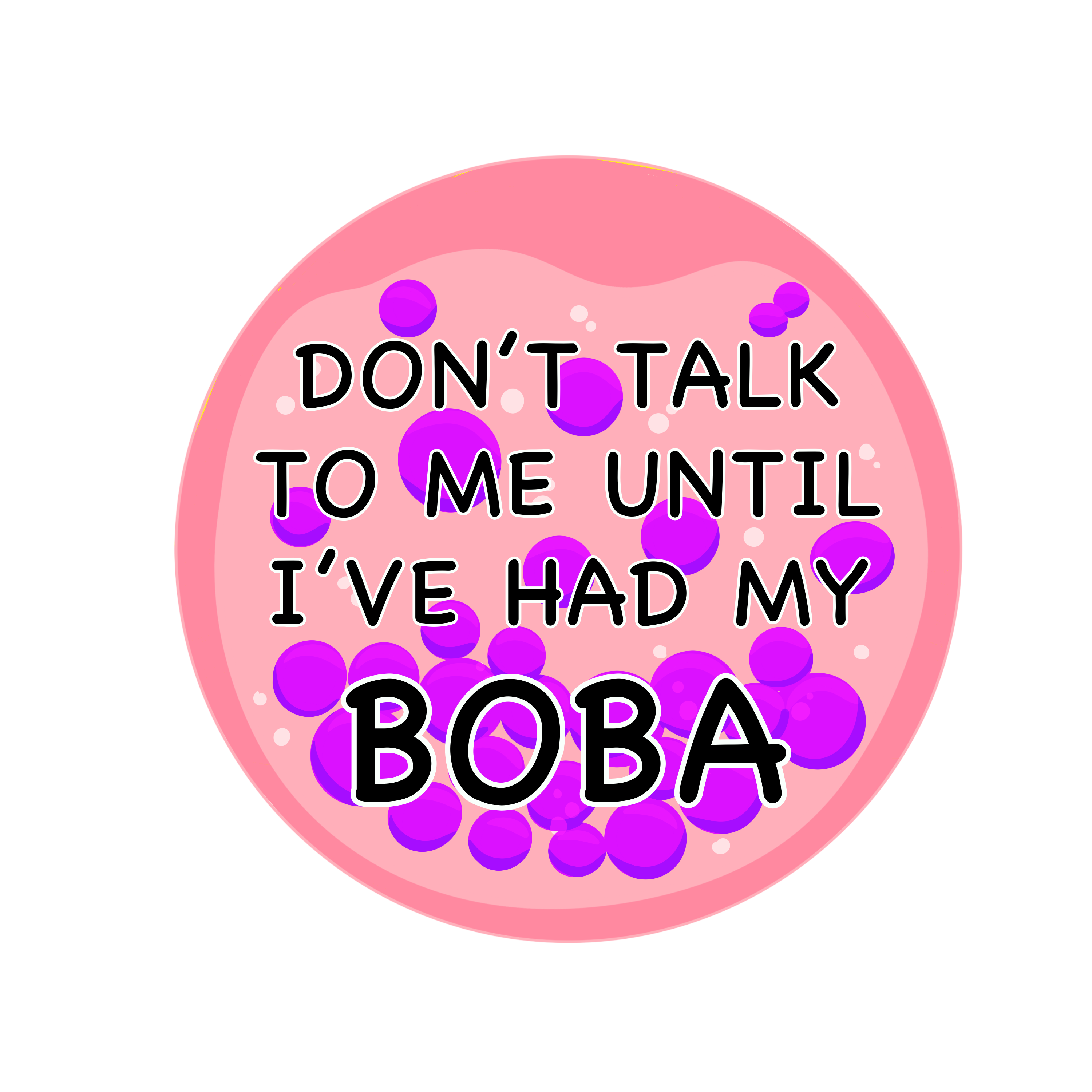 Don't Talk To Me Boba