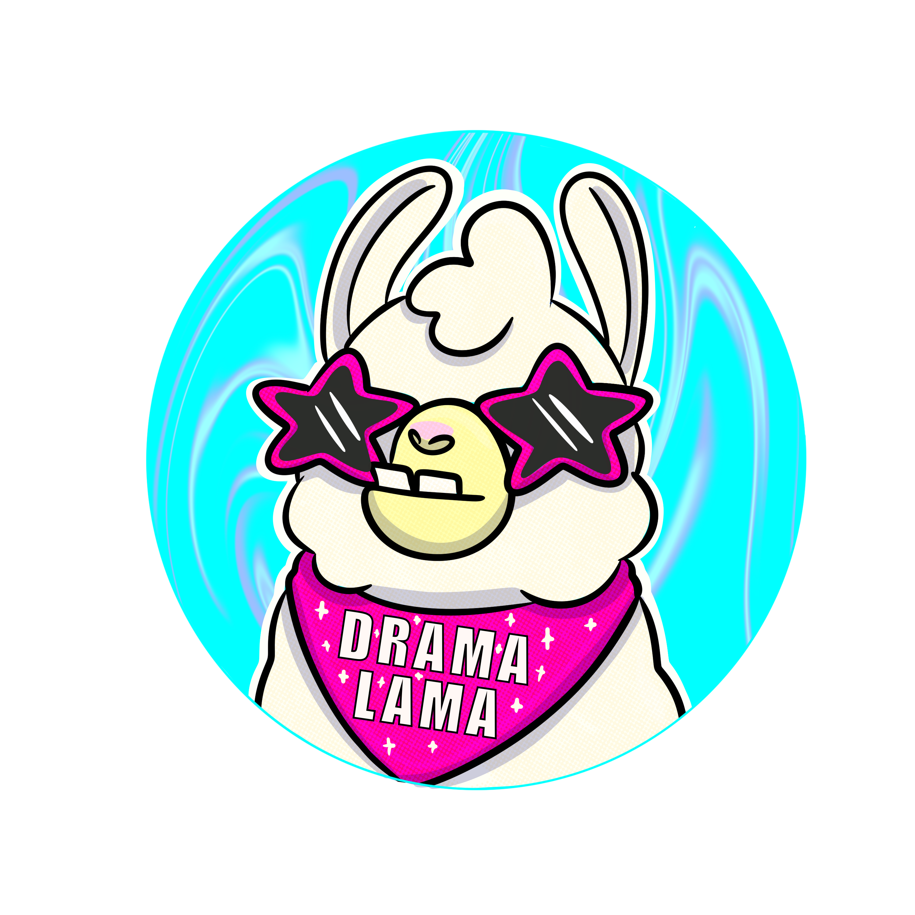 Drama Lama Button