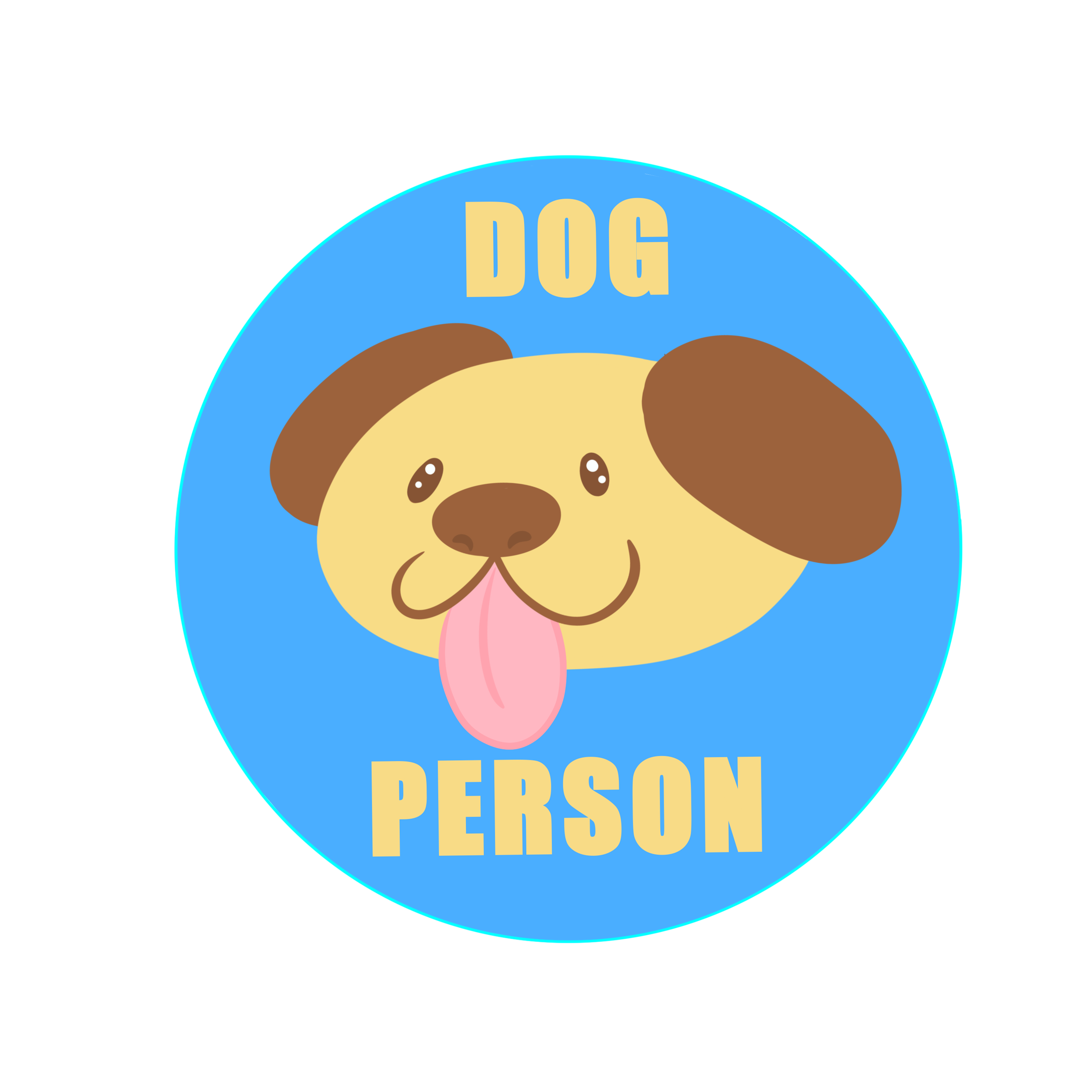 Dog Person Button