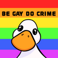 Be Gay Do Crime Button