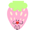 Strawberry Reading Bookmark
