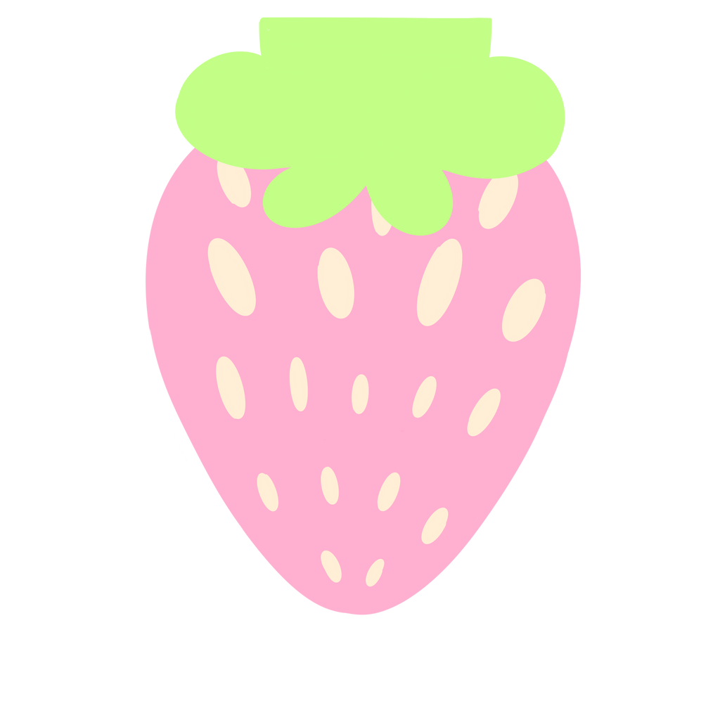 Strawberry Reading Bookmark