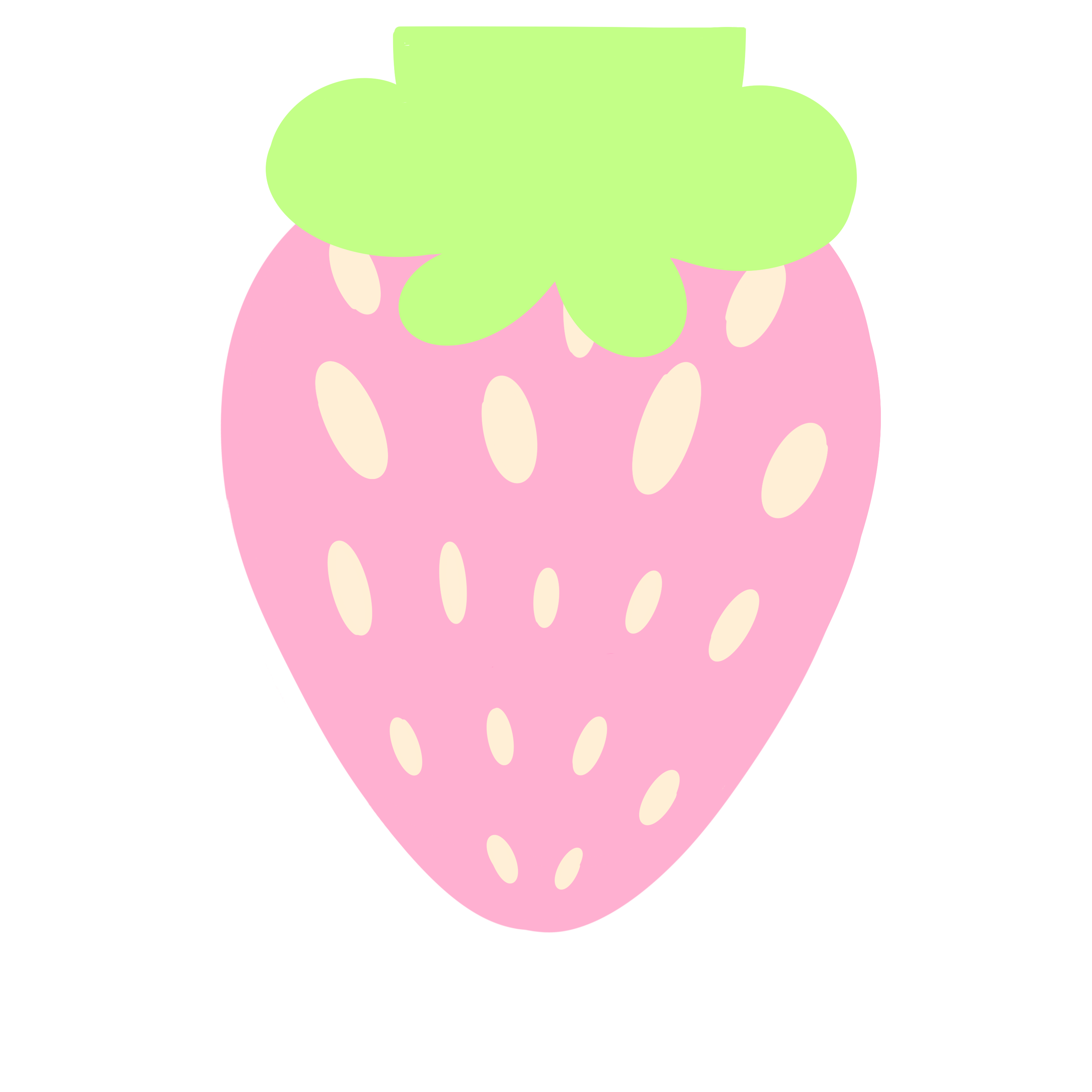 Strawberry Reading Bookmark