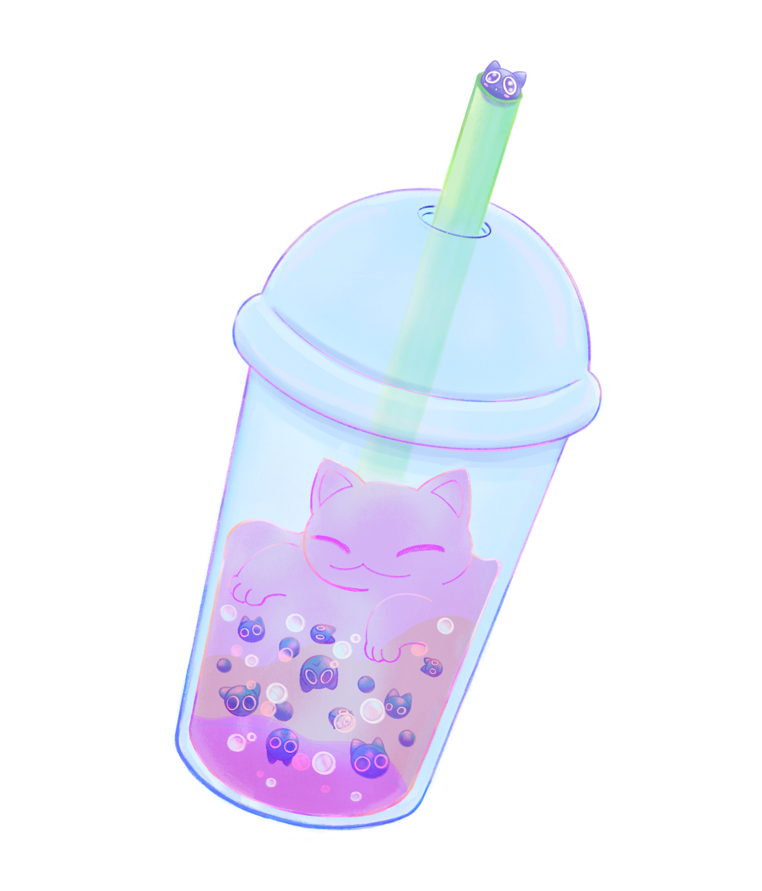 Bubble Tea Sticker