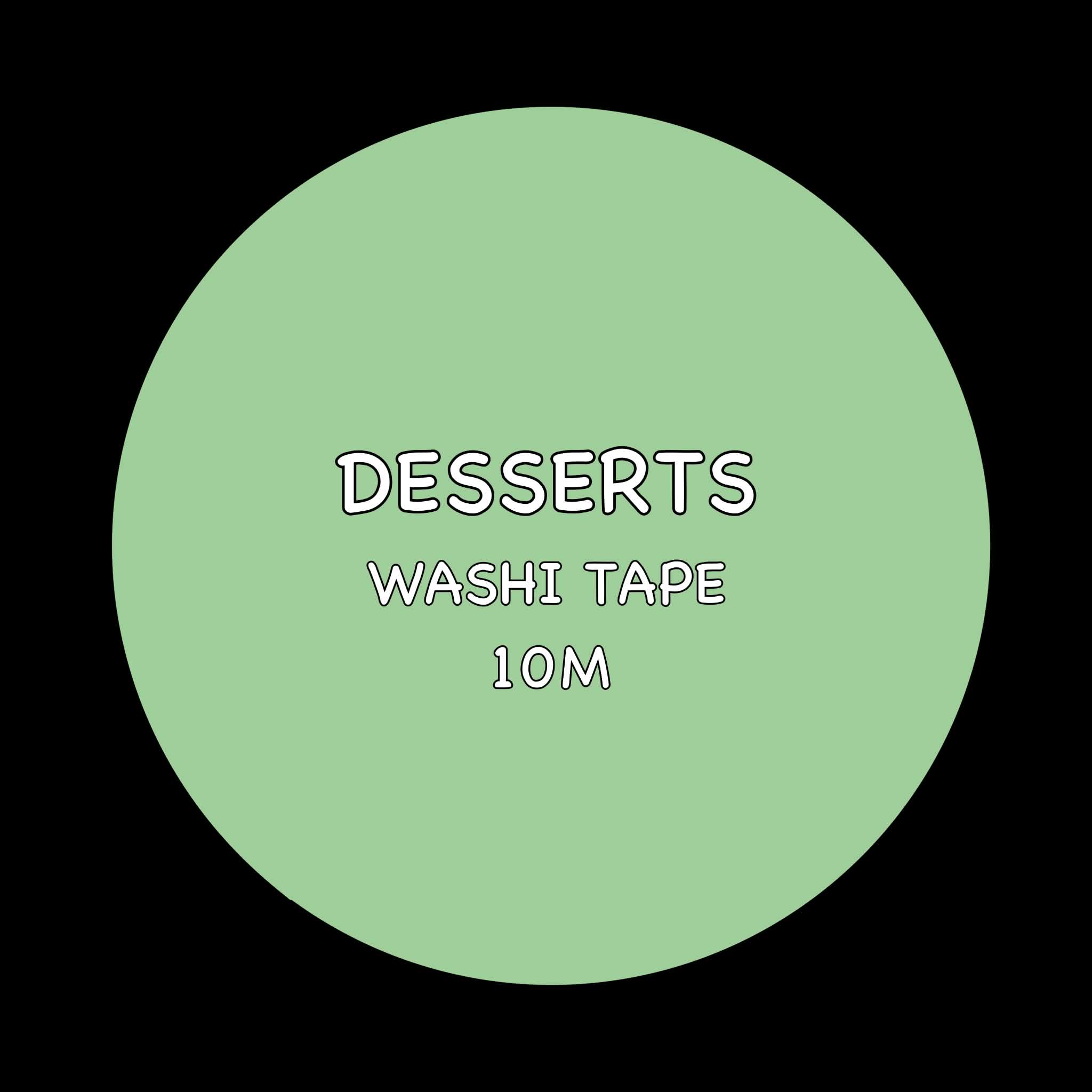 Dessert Washitape
